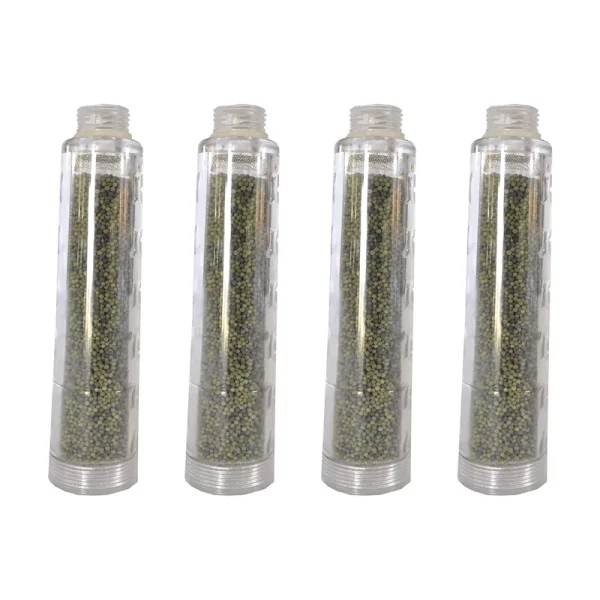Hand Shower Head Replacement Filter Cartridges - 4 Pack
